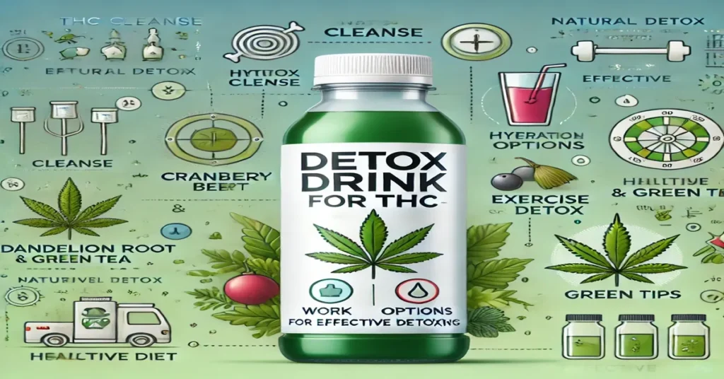 detox drink for thc