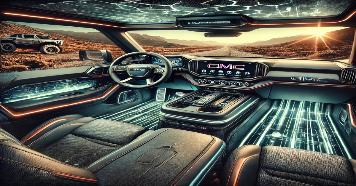 buick gmc gmc hummer ev interior