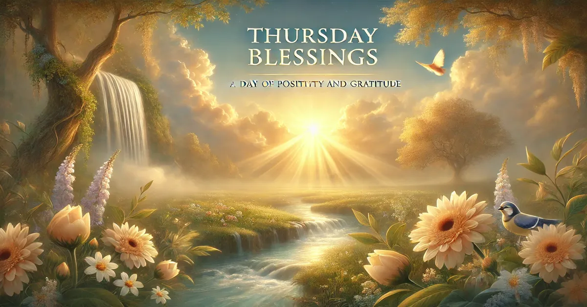 thursday blessings image